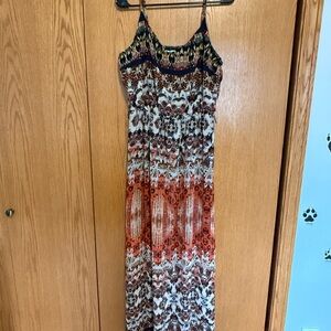 Bohemian Maxi Dress - Multicolor